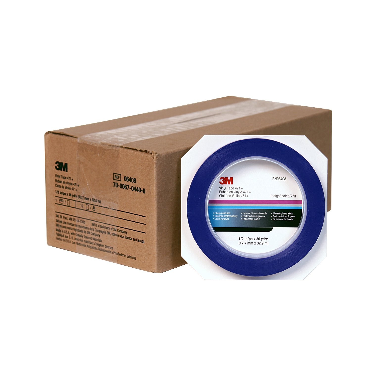 VINIL TAPE 6MM 3M 471